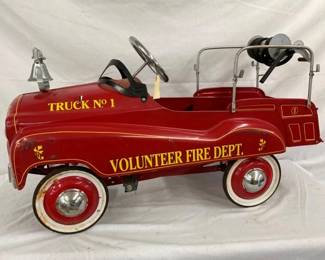 VOLUNTEER FIRE DEPT. PEDAL CAR