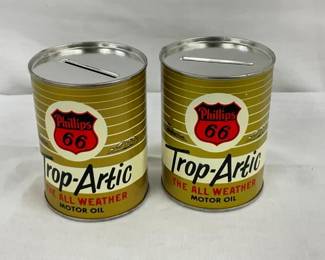 PHILLIPS 66 TROP-ARTIC MOTOR OIL BANKS