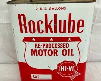 2G. ROCKLUBE MOTOR OIL CAN