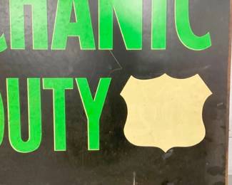 MASONITE SHOP SIGNS 32X23