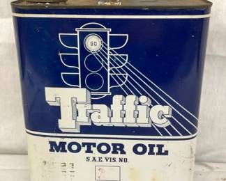 2G. TRAFFIC OIL CAN W/ LIGHT