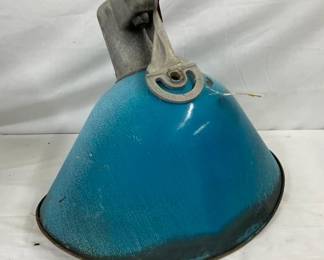 BLUE ENAMAL STATION LIGHTS 