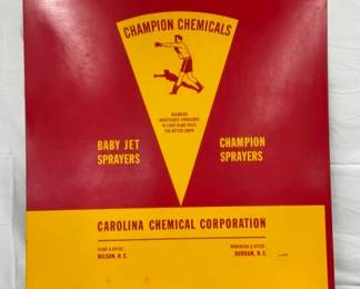 CHAMPION CHEMICALS SIGN
