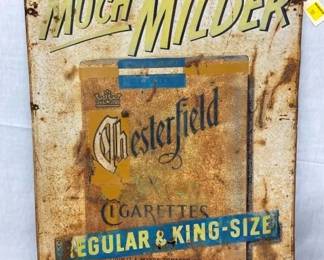 CHESTERFIELD SIGN 23 1/2X29