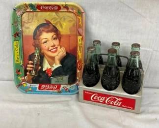 COKE CARRIER, COCA COLA TRAY