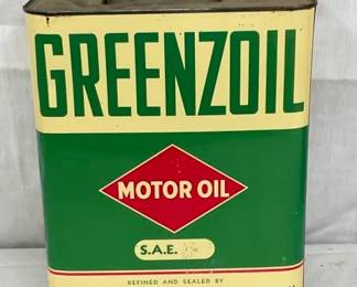 2G. GREENZOIL MOTOR OIL CAN