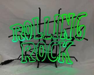ROLLING ROCK NEON SIGN