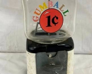 1 CENT GUMBALL MACHINE