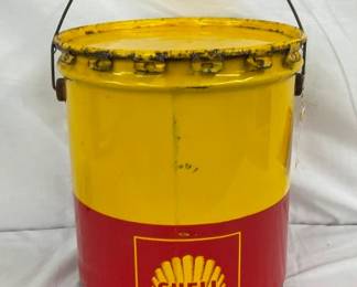 5G. SHELL OIL CAN