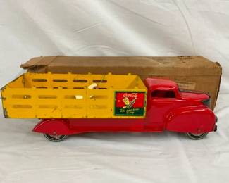 MARX COCA-COLA DELIVERY TRUCK W/BOX