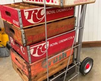 ROYAL CROWN, 7UP CARTONS