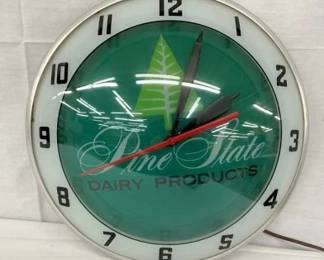 PINE STATE DOUBLE BUBBLE CLOCK