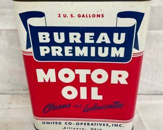 1G. BUREAU PREMIUM MOTOR OIL CAN