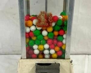 12IN. 1 CENT GUMBALL MACHINE