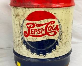 10G. PEPSI DOUBLE DOT SYRUP CAN