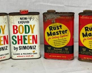 BODY SHEEN, RUST MASTER CANS