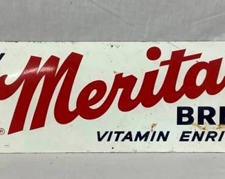 BUY MERITA BREAD TIN SIGN
