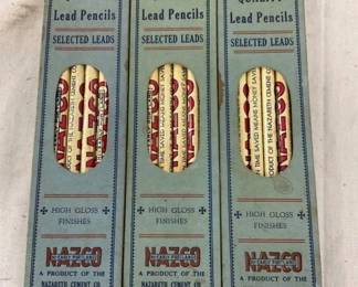 OLD STOCK NAZIO LEAD PENCILS