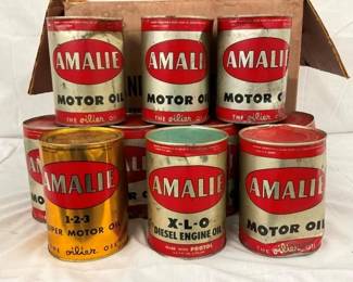 NOS AMALIE OIL CANS