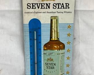 SEVEN STAR WHISKEY THERMOMETER