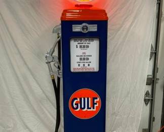 SIDE 2 GULF CONTEMPORARY GAS PUMP