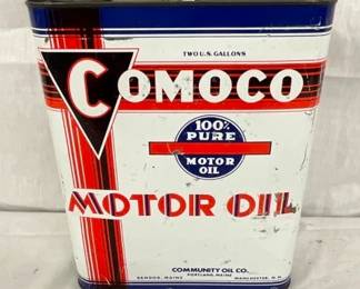 2G. COMOCO MOTOR OIL CAN