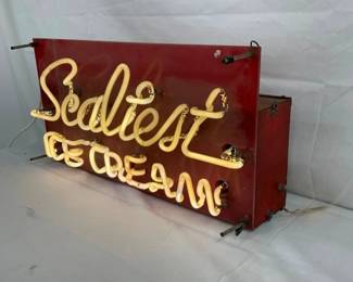 CLOSEUP SEALTEST NEON SIGN
