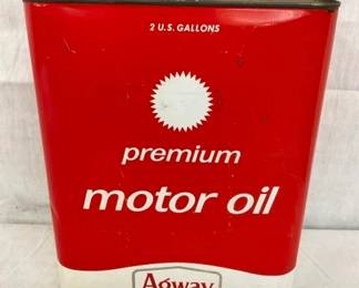 2G. PREMIUM MOTOR OIL CAN