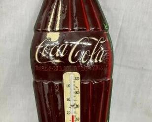 OLD STOCK COKE BOTTLE THERM.