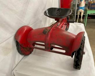 BACK VIEW BMC PEDAL TRACTOR