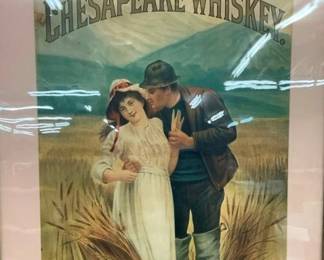 CHESAPEAKE WHISKEY BALTIMORE ADV.