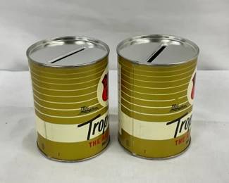 SIDE VIEW PHILLIPS 66 OIL CAN BANKS