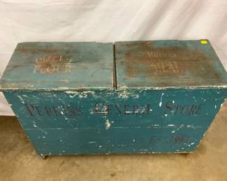 OLD BLUE PAINT, 44X33