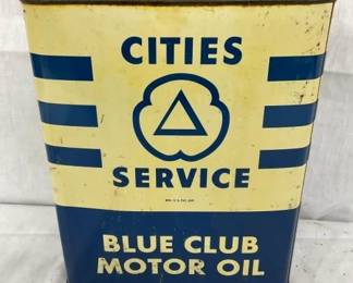 2G. CITIES SERVICE MOTOR OIL CAN