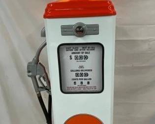 GULF CONTEMPORARY GAS PUMP