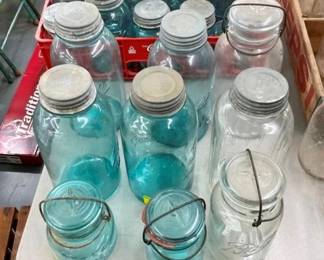 COLL. EARLY MASON JARS