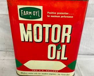 2G. UNICO MOTOR OIL CAN