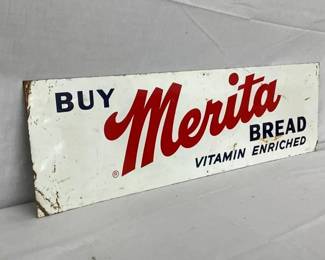 BUY MERITA BREAD TIN SIGN
