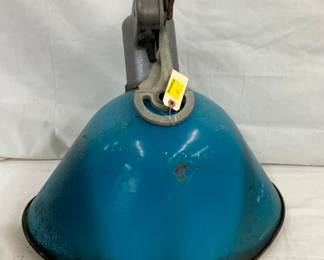 BLUE ENAMAL STATION LIGHTS 