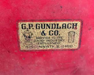 GP GUNDLACH & CO. TAG