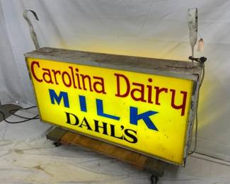 DS PLASTIC CAROLINA DAIRY MILK LIGHTUP