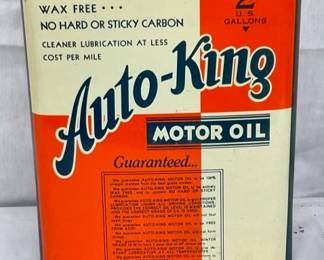 2G. AUTO KING MOTOR OIL CAN