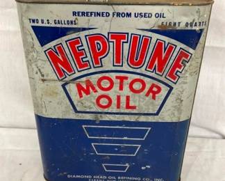 2G. NEPTUNE MOTOR OIL CAN