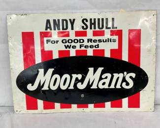 20X14 MOOR MAN'S SIGN 