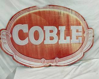 EMB. COBLE SIGN