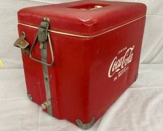 LATE 1960'S COKE VINAL COOLER