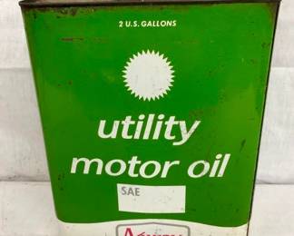 2G. UTILITY MOTOR OIL CAN