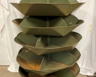 HARDWARE STORE REVOLVING BOLT BIN