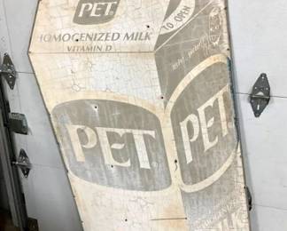 DIECUT PET CARTON SIGN