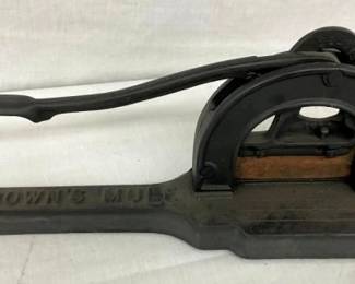 CUPPLES BROWN MULE TOBACCO CUTTER